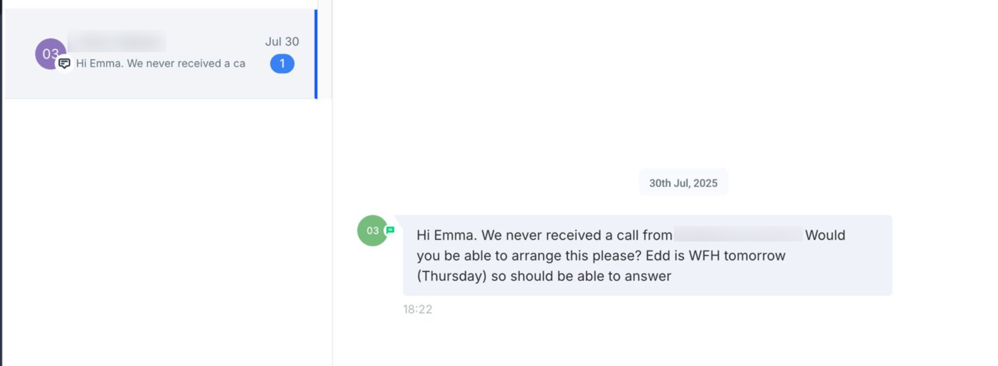 Lead responding a full month after the trial ended
