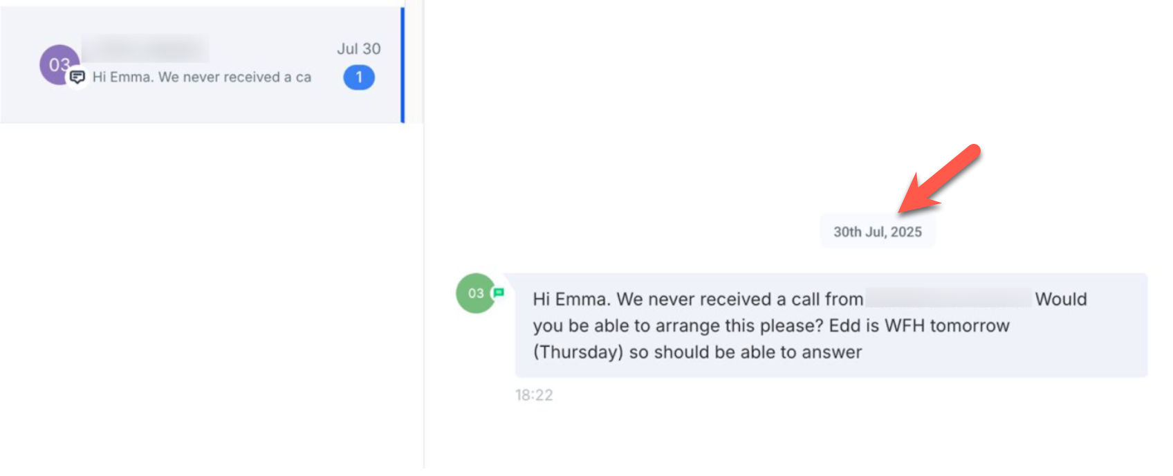 Lead reactivating a month after the trial ended